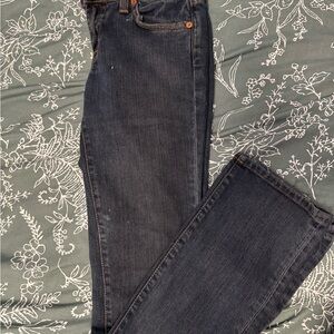 Lucky Brand Dark Wash Women's Straight Leg Jeans